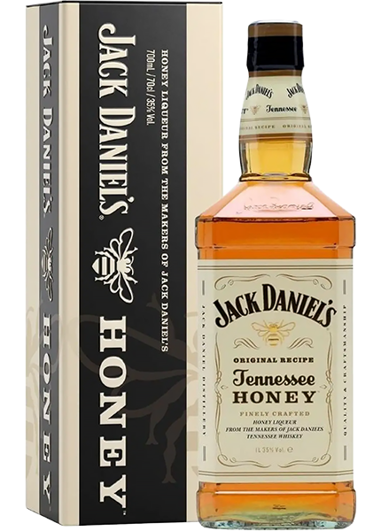 Лікер Jack Daniel's Tennessee Honey 0.7л в металевій коробці