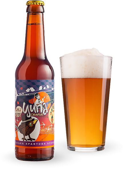 Пиво Ципа Самотня 0.33л