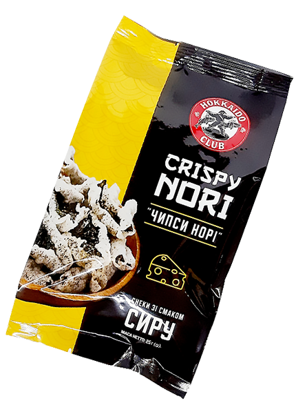 Чипси норі зі смаком сиру Hokkaido club, 25г