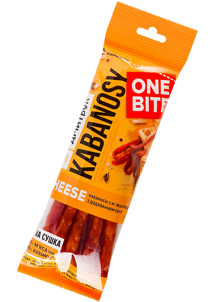 Кабаноси  з м'яса птиці «Дмитрук» Cheese, 40г