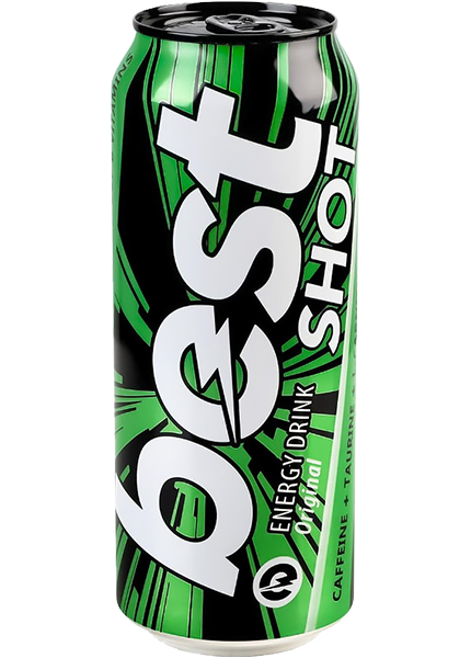 Напій енергетичний безалкогольний Best Shot Original 0.5л