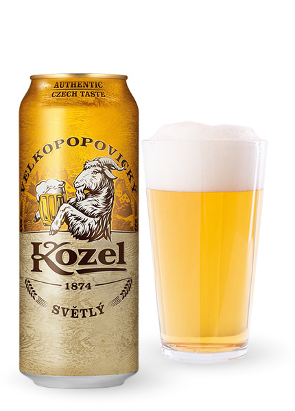 Пиво Velkopopovicky Kozel світле 0.5л