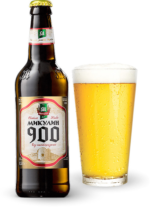 Пиво «Микулин 900» 0.5л
