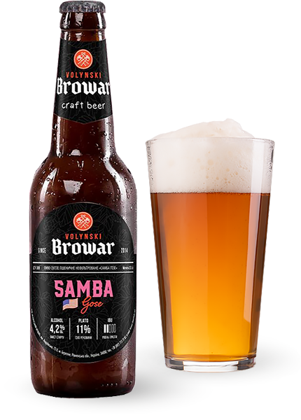 Пиво Volynski Browar «Samba» 0.35л