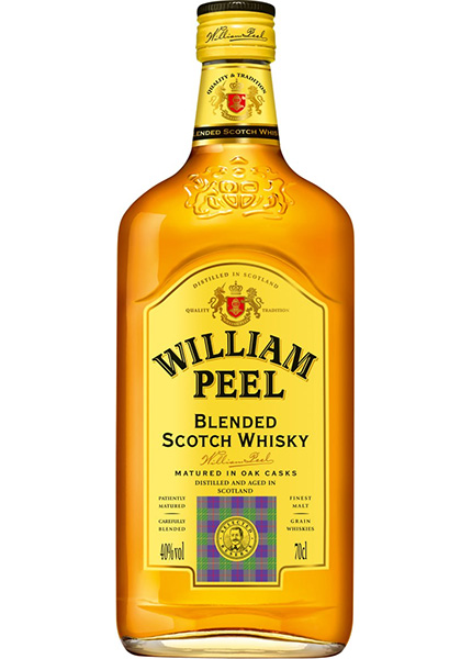 Віскі William Peel Blended Scotch Whisky 0.7л