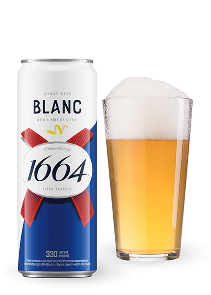 Пиво Kronenbourg 1664 Blanc 0.33л