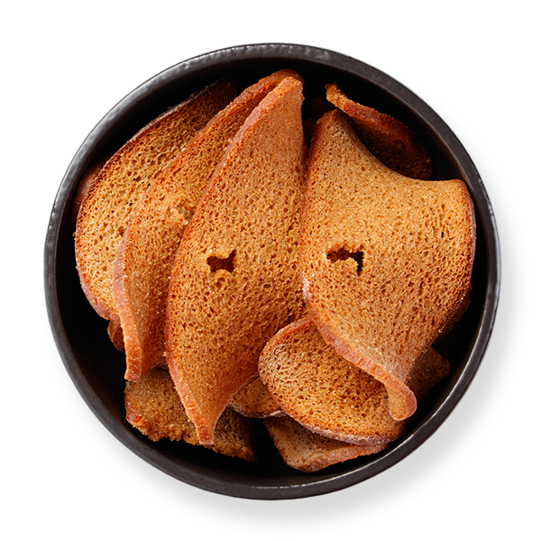 Грінки житні Kruton з часником, 80г