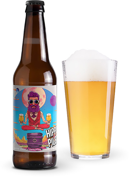 Пиво FDB «Hippie Pils» 0.33л