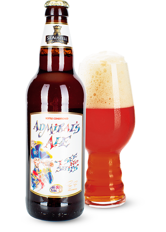 Пиво St Austell «Admiral's Ale» світле фільтроване 5.0°