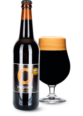 Пиво Nogne O «Chaga Stout» темное нефильтрованное 8.0°