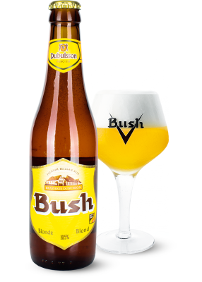 Пиво Dubuisson «Bush Blond» белое нефильтрованное 10.5°