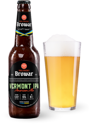 Пиво Volynski Browar «Vermont IPA» 0.35л