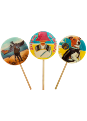 Карамель Roks Патриотическая на палочке, 50г