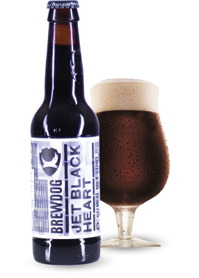 Пиво BrewDog «Jet Black Heart» темное фильтрованное 4.7°