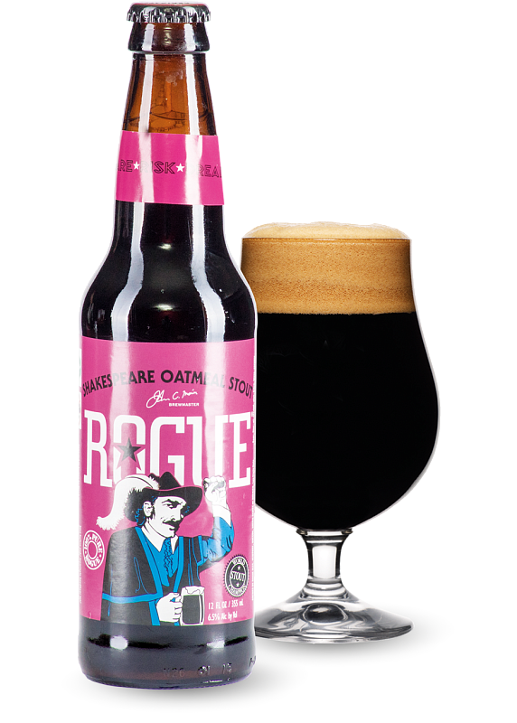 Пиво Rogue «Shakespeare Stout» темне фільтроване 5.8°