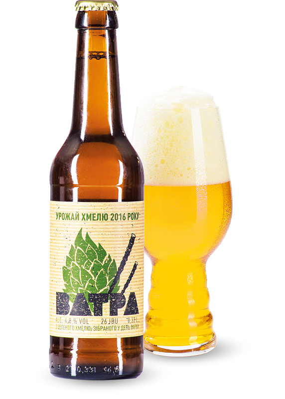Пиво Правда Fresh Hop «Vatra» світле фільтроване 4.8°