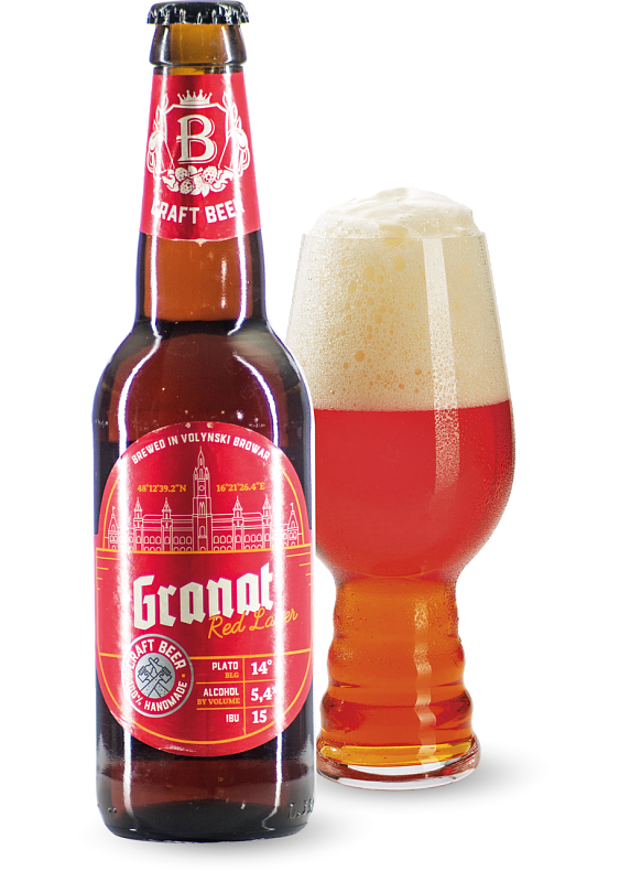 Пиво «Волинський Бровар Granat»