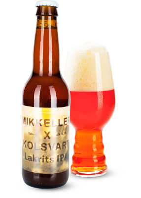 Пиво Mikkeller «Kolsvart Lakrids IPA» светлое нефильтрованное 6.7°