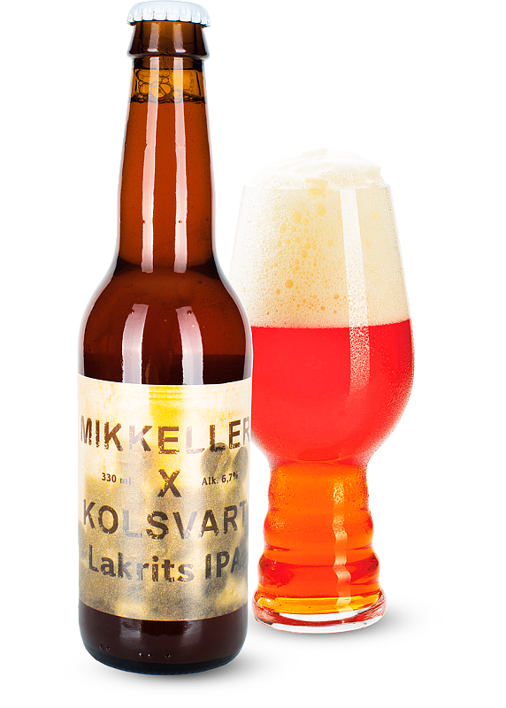 Пиво Mikkeller «Kolsvart Lakrids IPA» світле нефільтроване 6.7°