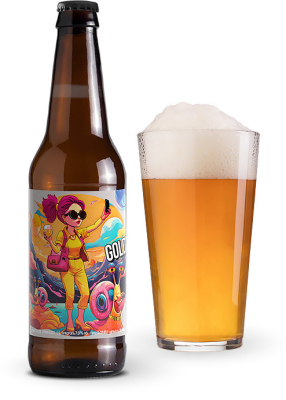 Пиво FDB «Goldy» 0.33л