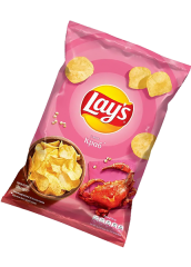 Чипсы «Lays» со вкусом краба, 120г