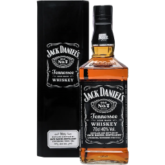 Виски Jack Daniel's Tennessee Old No.7 0.7л в металлической коробке