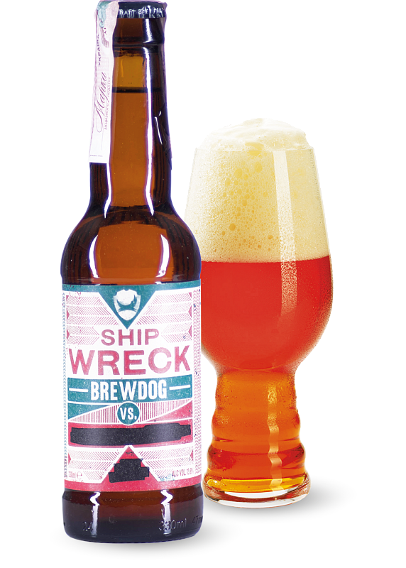 Пиво BrewDog «Ship Wreck» светлое фильтрованное 13.8°
