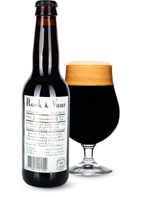 Пиво De Molen «Rook & Vuur» темное фильтрованное 8.2°