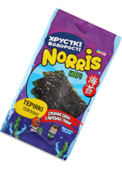 Нори снек Norris со вкусом терияки, 4.5г