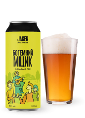 Пиво Jager «Богемний Міцик» 0.5л