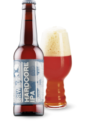 Пиво BrewDog «Hardcore IPA» янтарное фильтрованное 9.2°