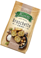 Брускеты «Maretti» грибы со сметаной, 70г