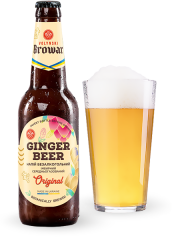 Пиво безалкогольное Volynski Browar Ginger Beer 0.35л