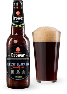 Пиво Volynski Browar Forest Black IPA 0.35л