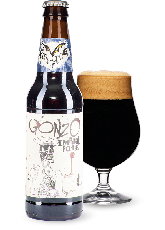 Пиво Flying Dog «Gonzo Imperial Porter» темне фільтроване 9.2°