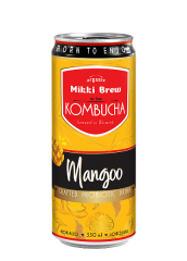 Напиток безалкогольный «Mikki Brew Kombucha Mangoo» 0.33л