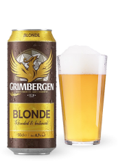 Пиво Grimbergen Blonde 0.5л