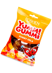 Конфеты желейные «Yummi Gummi» Funny Cola, 70г
