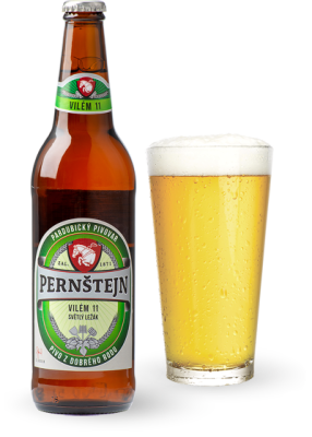 Пиво Pernstejn «11 Vilem» светлое фильтрованное 4.7°
