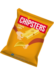 Чипсы картофельные «Chipsters» со вкусом сыра, 120г