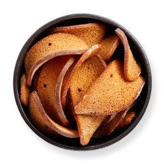 Гренки ржаные Kruton со вкусом холодца с хреном, 80г