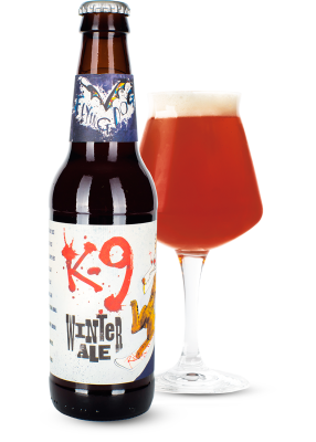 Пиво Flying Dog «K9 Winter Ale» янтарное нефильтрованное 7.4°