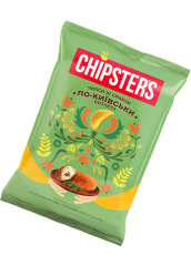 Чипсы картофельные «Chipsters» со вкусом котлета по-киевски, 100г