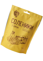 Снеки пшеничные «Соленики» с сыром, 85 г