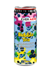 Напиток безалкогольный Ever Aid Bubble Tea Blueberry Blackberry 0.33л