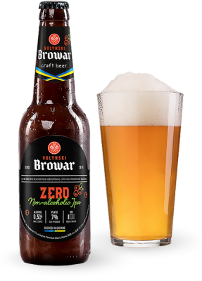 Пиво безалкогольное Volynski Browar ZERO 0.35л