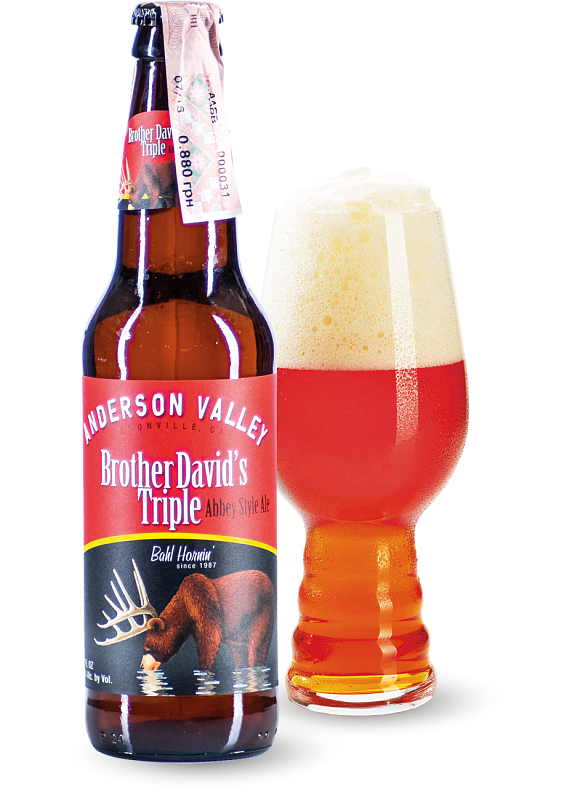 Пиво Anderson Valley «Brother David's Triple» світле фільтроване 10°