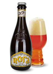 Пиво Baladin «Nora» янтарное нефильтрованное 6.8°