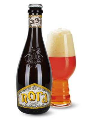 Пиво Baladin «Nora» янтарное нефильтрованное 6.8°