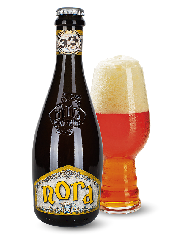 Пиво Baladin «Nora» бурштинове нефільтроване 6.8°